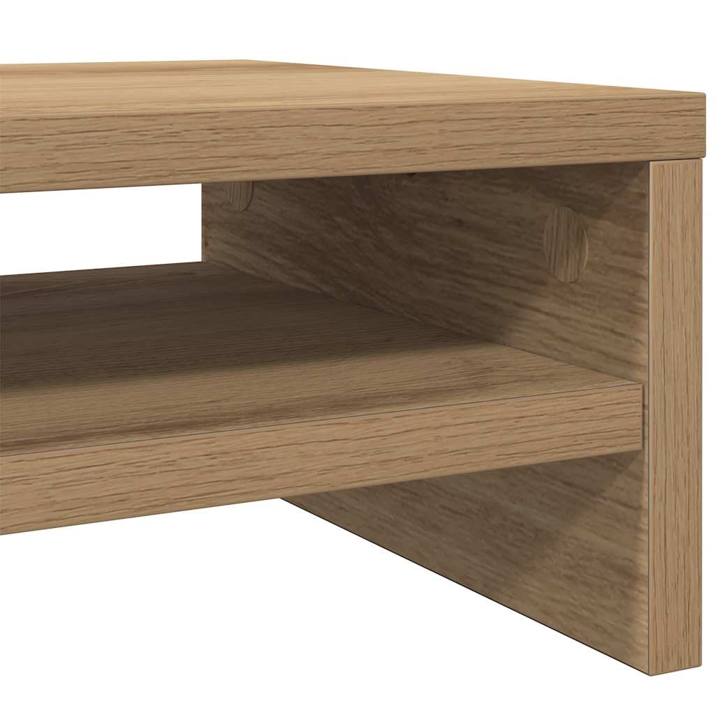 Monitorständer Artisan-Eiche 42x24x13 cm Holzwerkstoff
