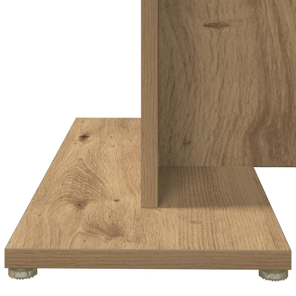Esstisch Artisan-Eiche 80x80x75 cm Holzwerkstoff