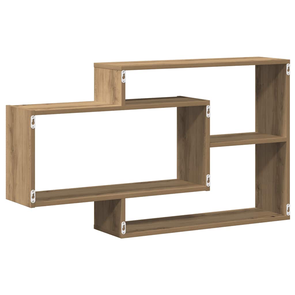 Wandregal Artisan-Eiche 104x20x58,5 cm Holzwerkstoff