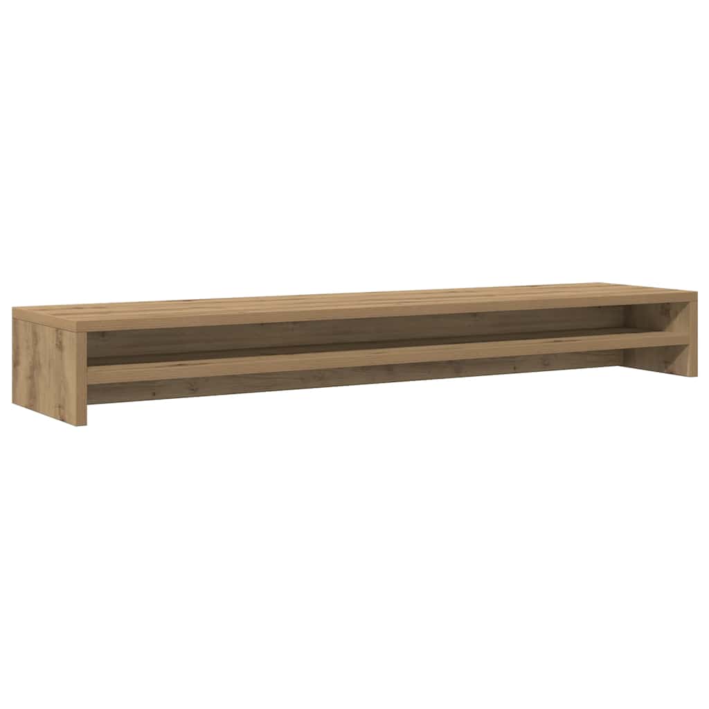 Monitorständer Artisan Oak 100x24x13 cm Holzwerkstoff