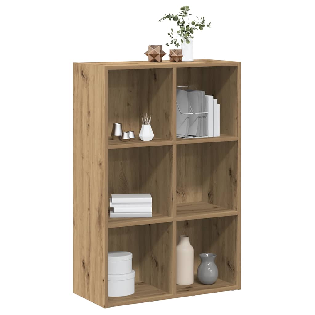 Bücherregal/Sideboard Artisan-Eiche 66x30x98 cm Holzwerkstoff