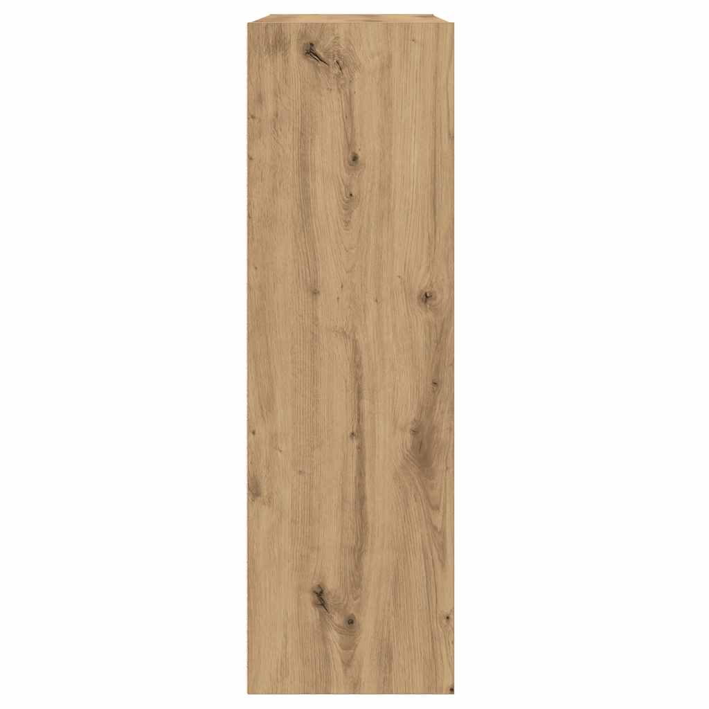 Bücherregal/Sideboard Artisan-Eiche 66x30x98 cm Holzwerkstoff