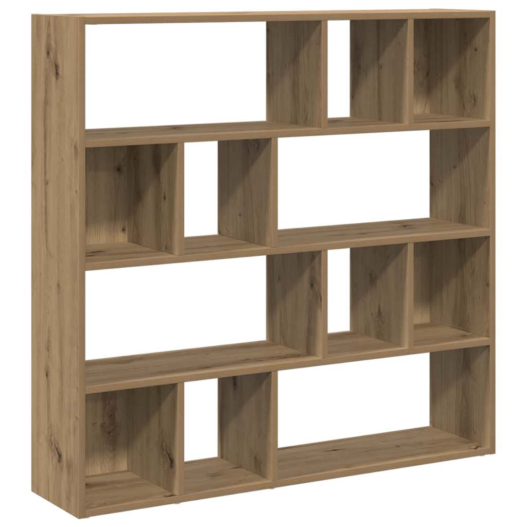 Bücherregal/Raumteiler Artisan-Eiche 105x24x102 cm