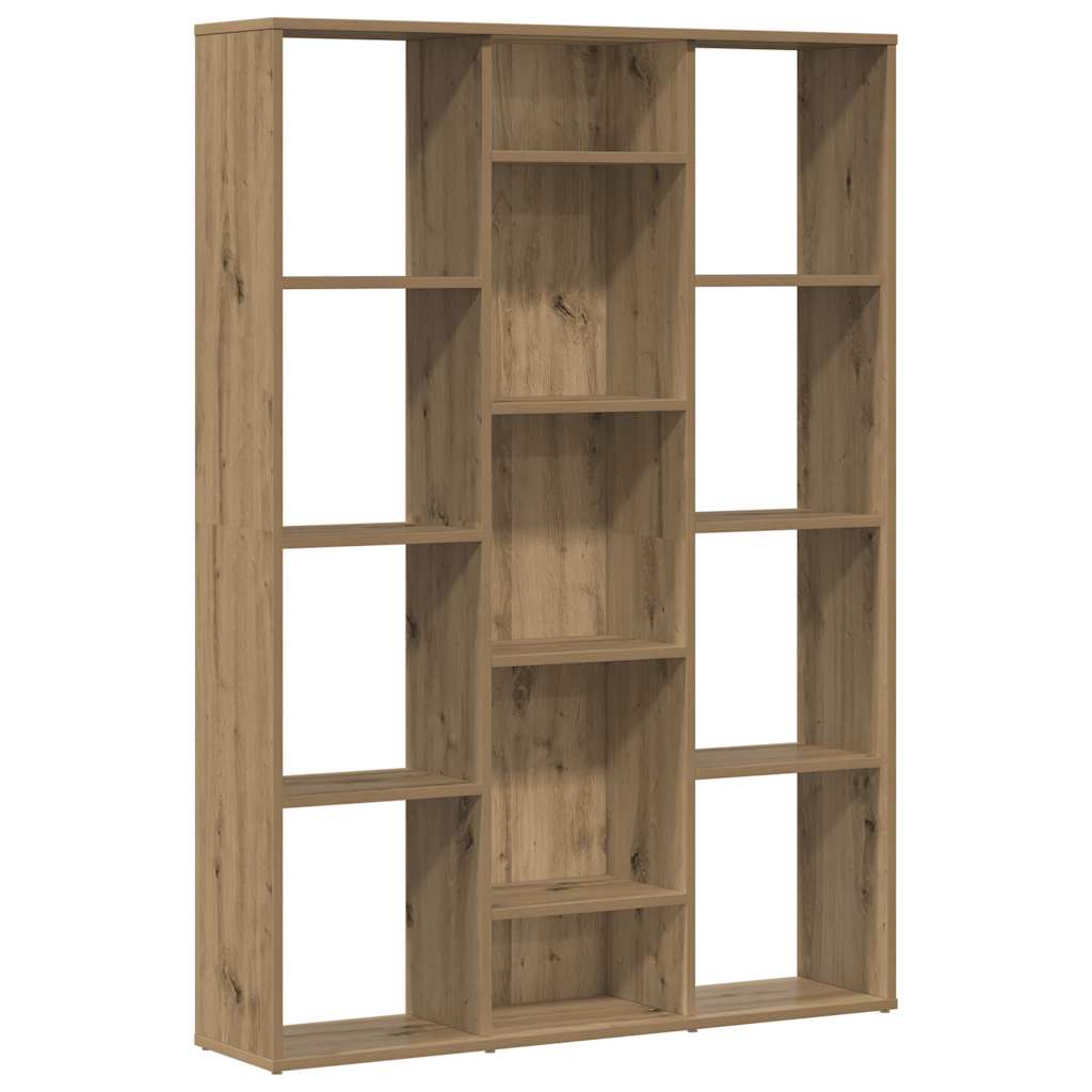 Raumteiler/Bücherregal Artisan-Eiche 100x24x140cm Holzwerkstoff