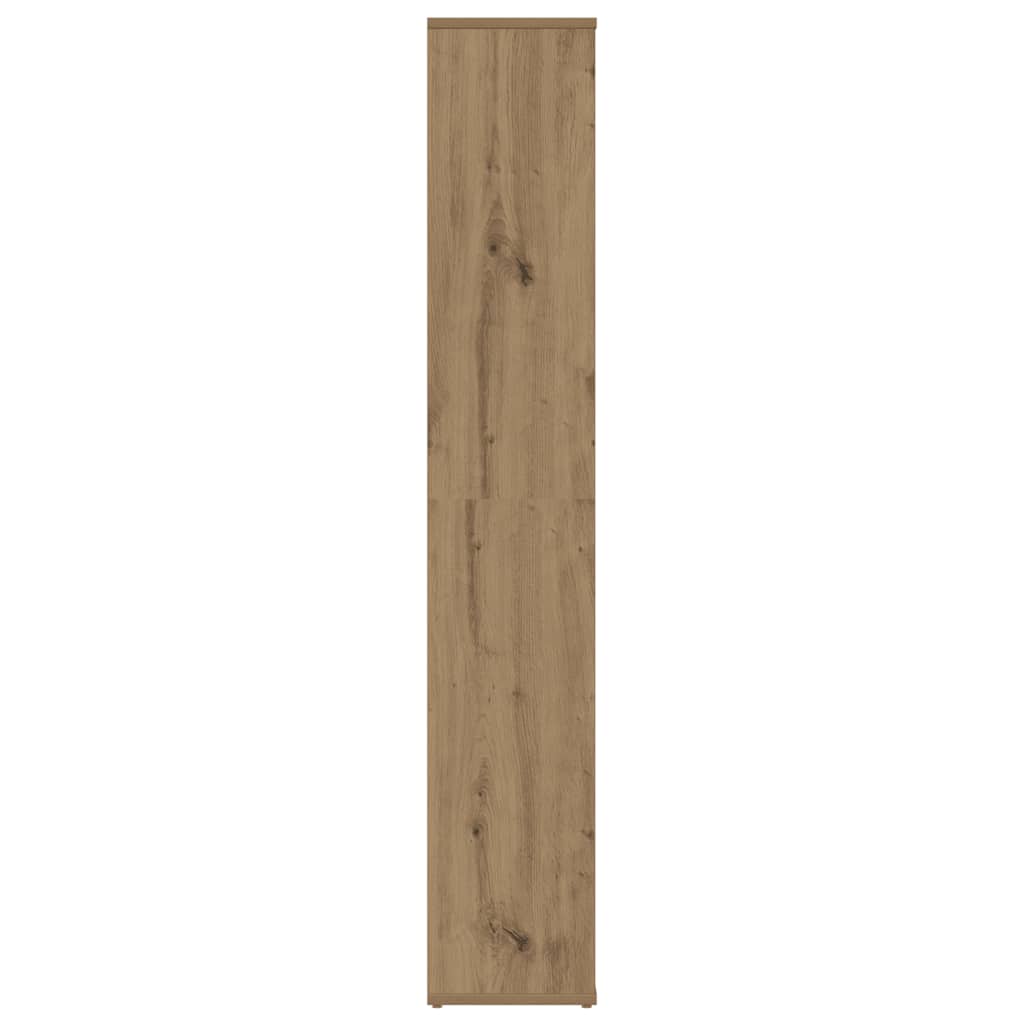 Raumteiler/Bücherregal Artisan-Eiche 100x24x140cm Holzwerkstoff