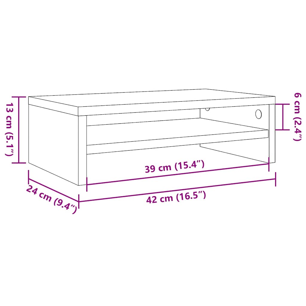 Esstisch Artisan-Eiche 180x90x76 cm Holzwerkstoff
