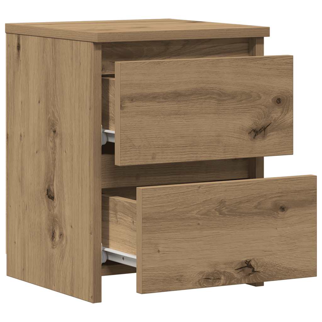 Nachttisch Artisan-Eiche 30x30x40 cm Holzwerkstoff