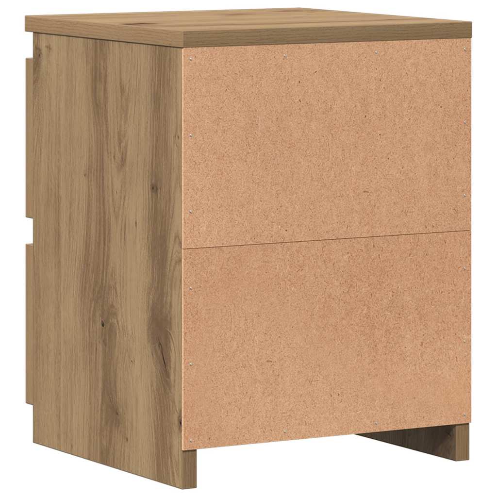Nachttisch Artisan-Eiche 30x30x40 cm Holzwerkstoff