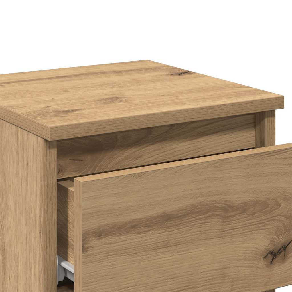 Nachttisch Artisan-Eiche 30x30x40 cm Holzwerkstoff