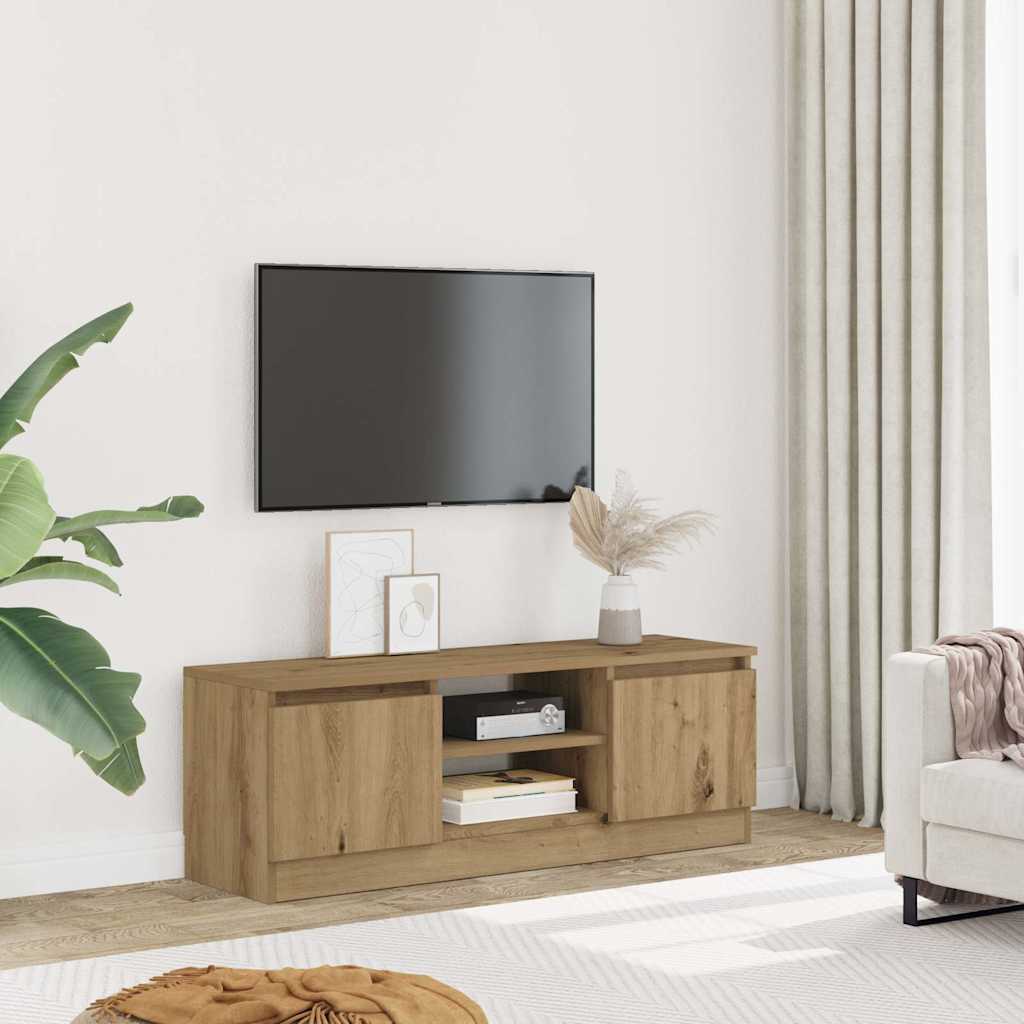 TV-Schrank Artisan-Eiche 102x30x36 cm Holzwerkstoff
