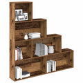 Bücherregal Altholz-Optik 157x24x160 cm Holzwerkstoff