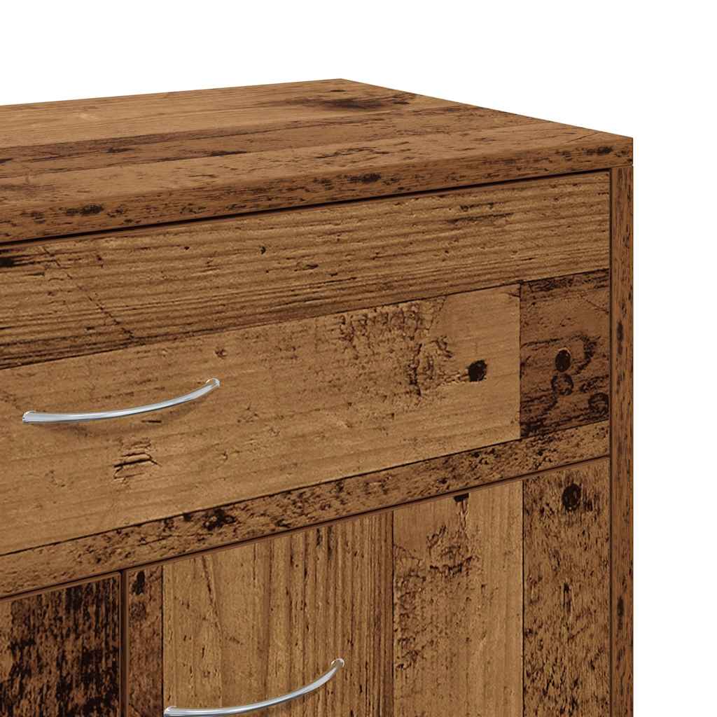 Sideboard Altholz-Optik 60x30x75 cm Holzwerkstoff