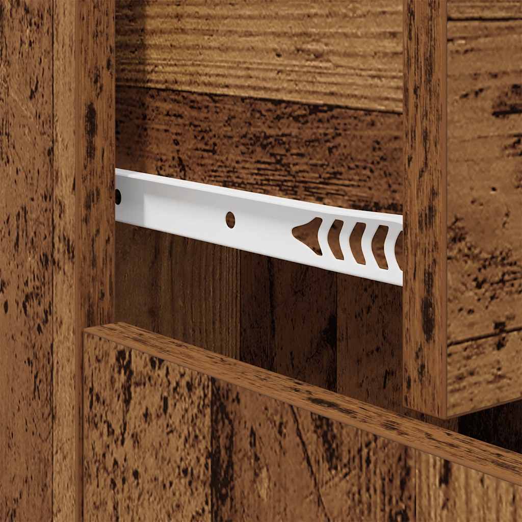 Sideboard Altholz-Optik 60x30x75 cm Holzwerkstoff