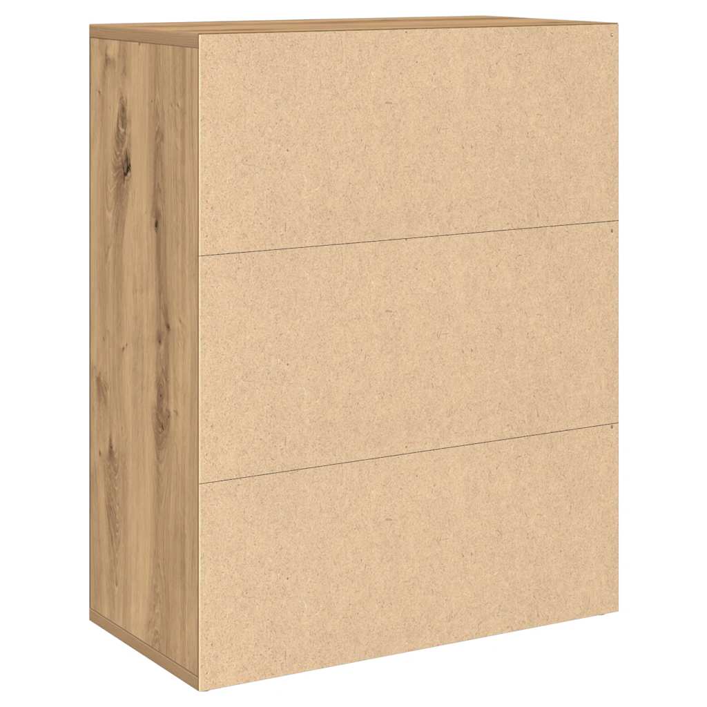 Sideboard Artisan-Eiche 60x30x75 cm Holzwerkstoff