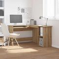 Eckschreibtisch Artisan-Eiche 120x140x75 cm Holzwerkstoff