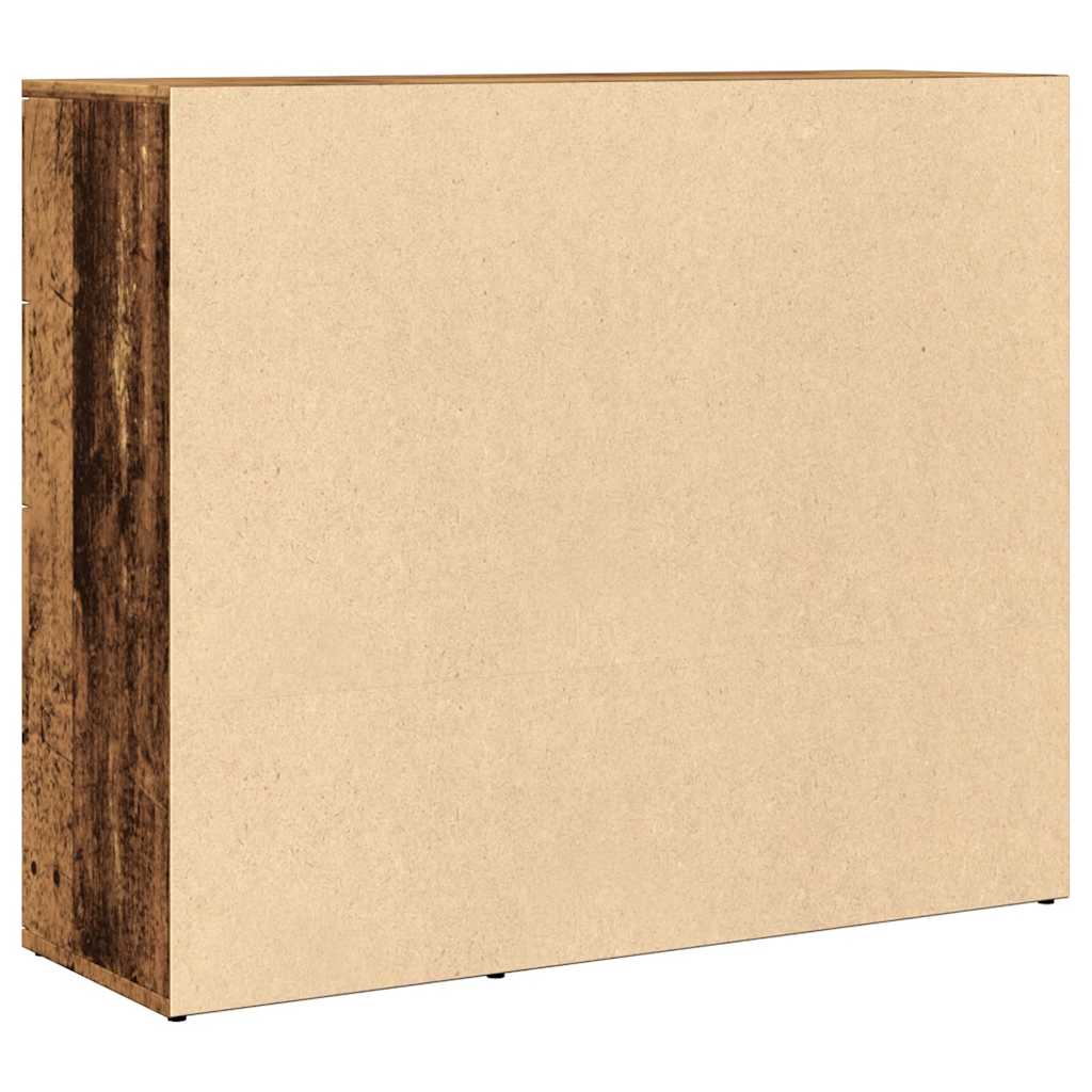 Sideboard Altholz-Optik 91x29,5x75 cm Holzwerkstoff