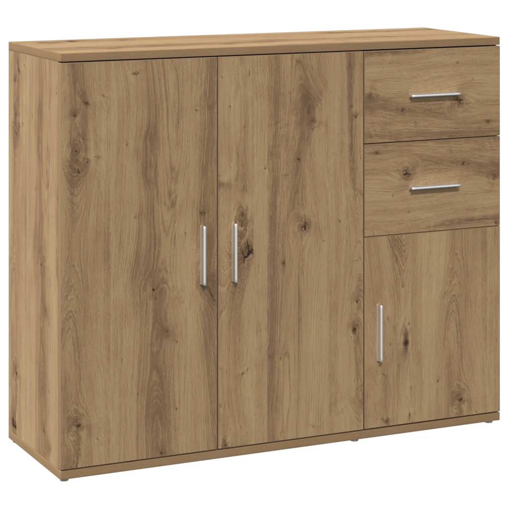 Sideboard Artisan-Eiche 91 x 29,5 x 75 cm Holzwerkstoff