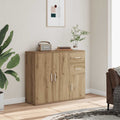 Sideboard Artisan-Eiche 91 x 29,5 x 75 cm Holzwerkstoff