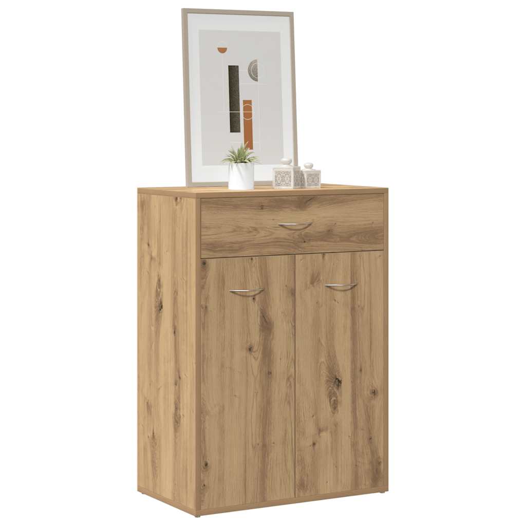 Schuhschrank Artisan-Eiche 60x35x84 cm Holzwerkstoff