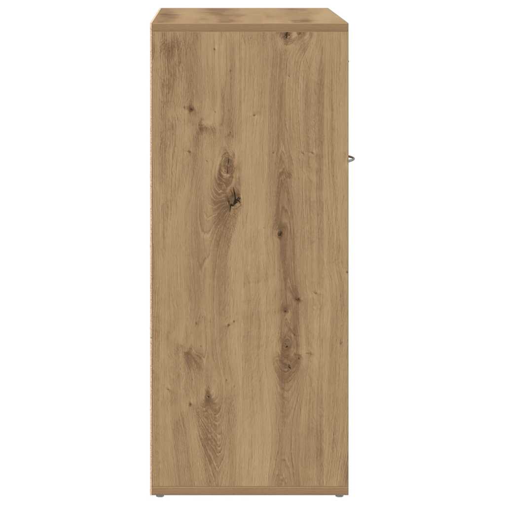 Schuhschrank Artisan-Eiche 60x35x84 cm Holzwerkstoff