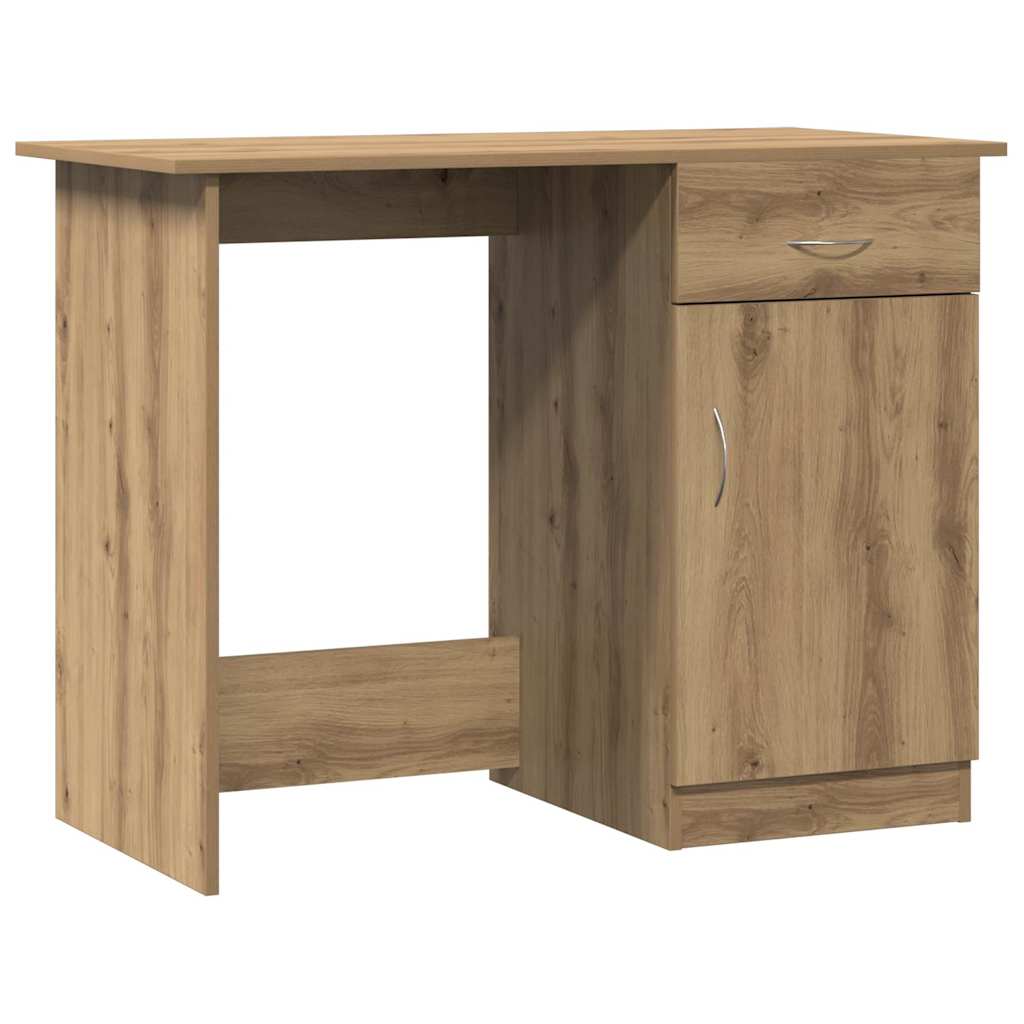 Schreibtisch Artisan-Eiche 100x50x76 cm Holzwerkstoff