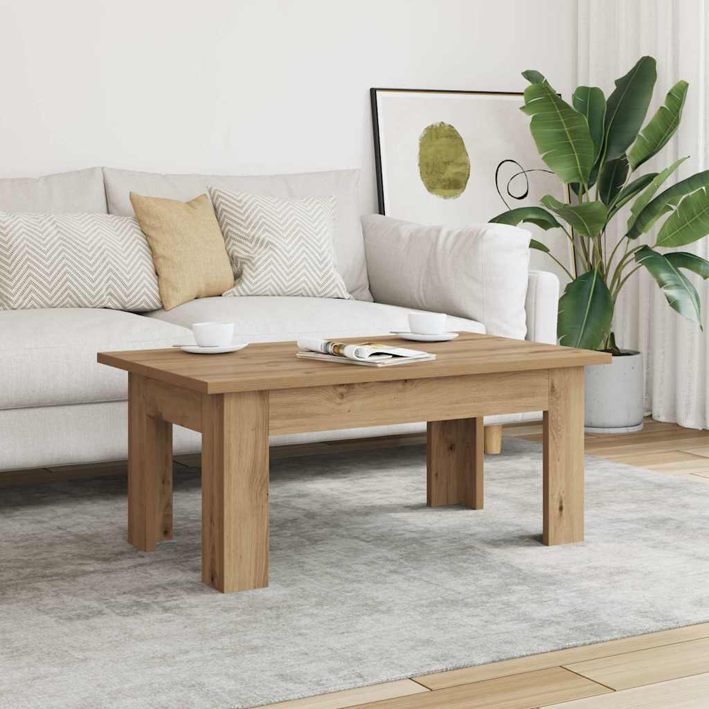 Couchtisch Artisan-Eiche 100x60x42 cm Holzwerkstoff