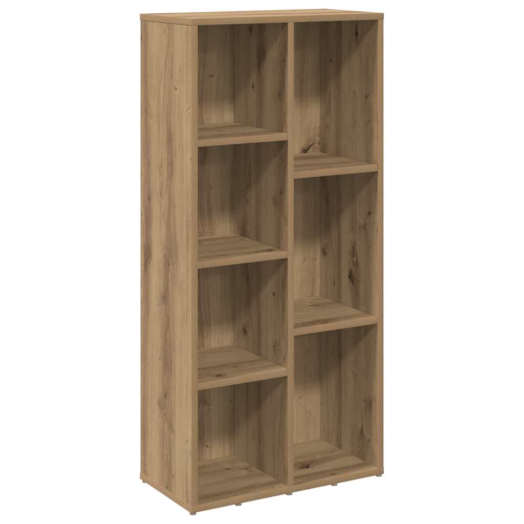 Bücherregal Artisan-Eiche 50x25x104 cm