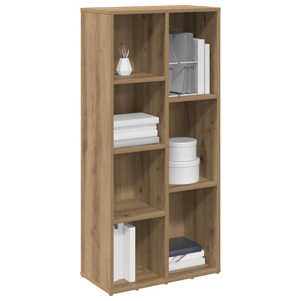 Bücherregal Artisan-Eiche 50x25x104 cm