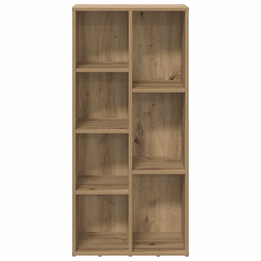 Bücherregal Artisan-Eiche 50x25x104 cm