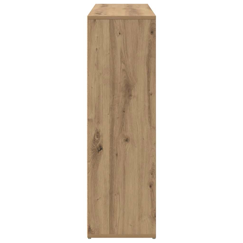 Bücherregal Artisan-Eiche 98x29x97,5 cm