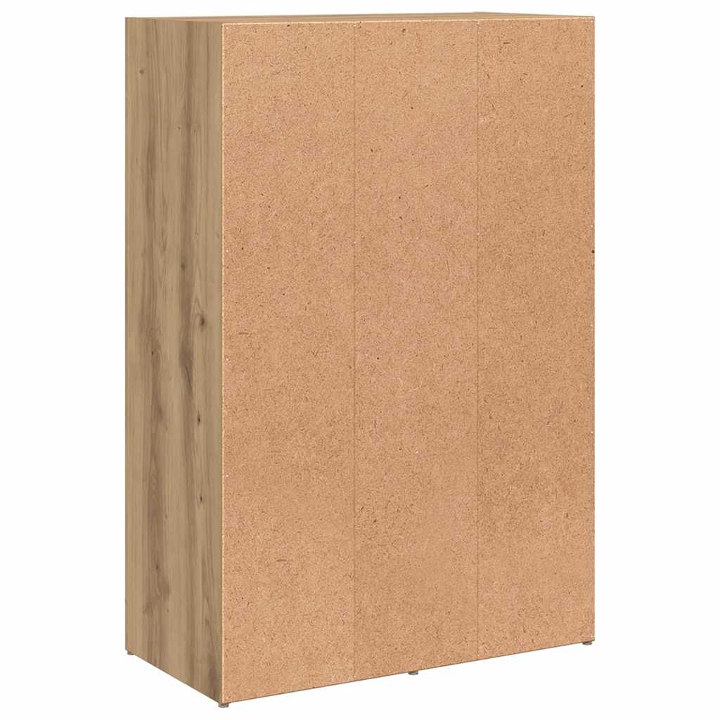 Bücherschrank Artisan-Eiche 60,5x30x90 cm Holzwerkstoff