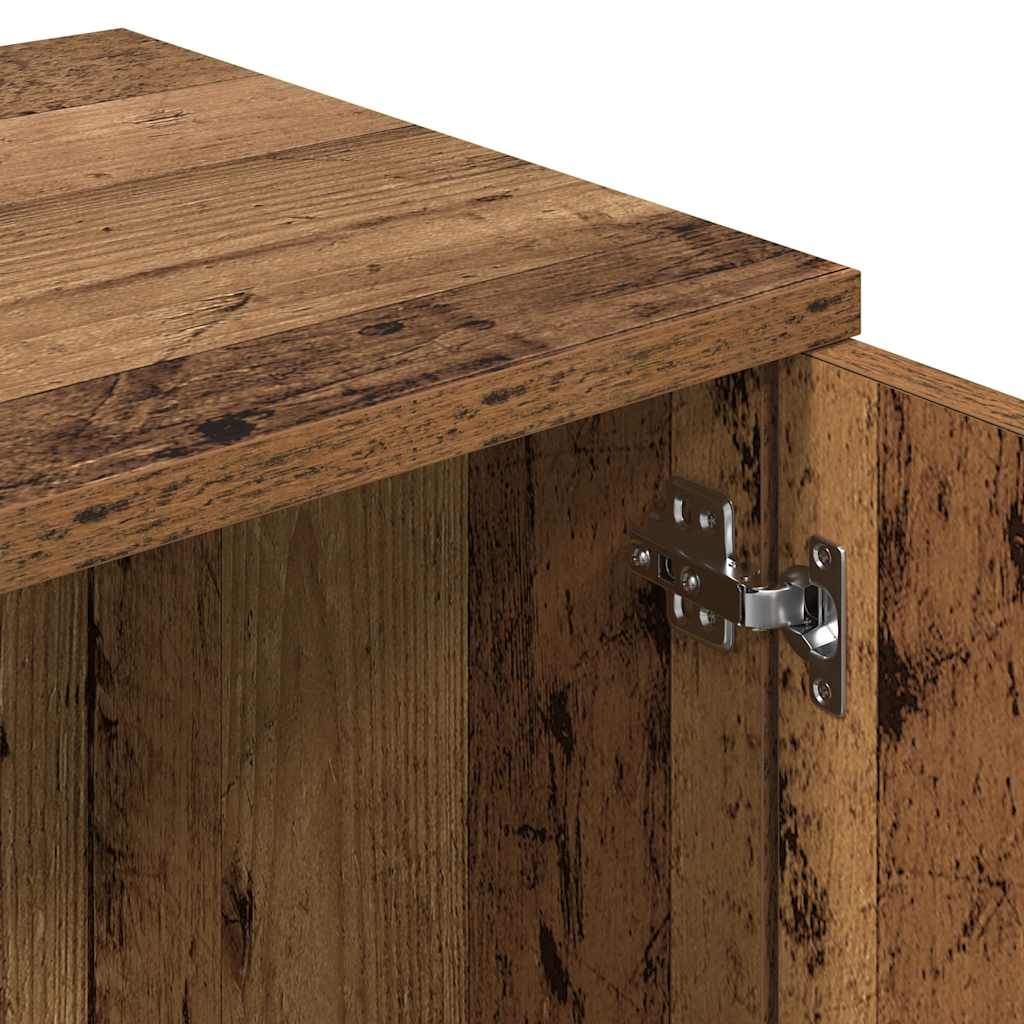 TV-Schrank Altholz-Optik 120x34x37 cm Holzwerkstoff
