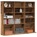 CD-Regal Altholz-Optik 100x23x89,5 cm Holzwerkstoff