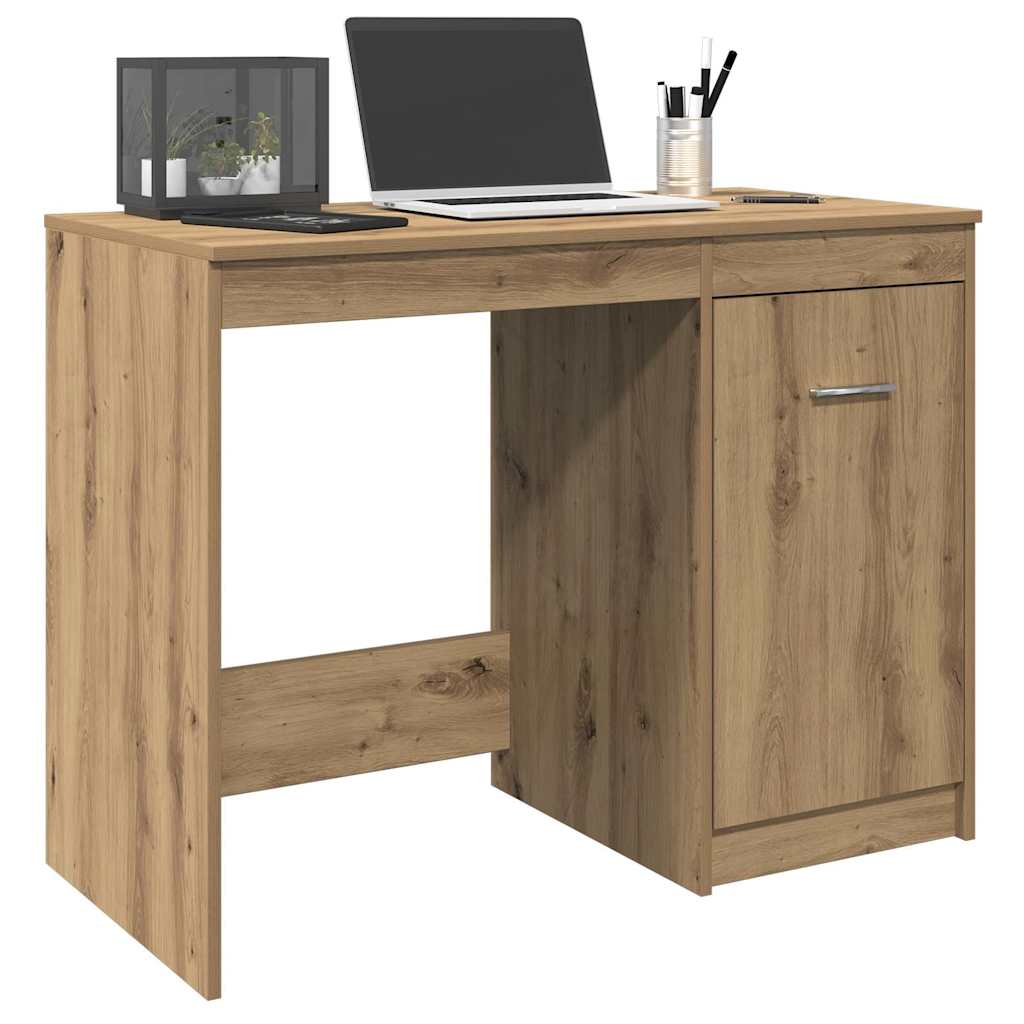 Schreibtisch Artisan-Eiche 100x50x76 cm Holzwerkstoff
