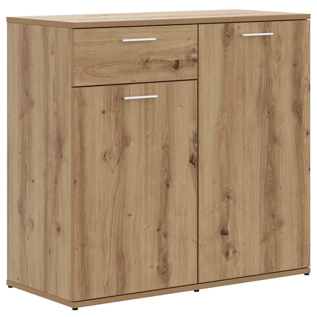 Sideboard Artisan-Eiche 80x36x75 cm Holzwerkstoff