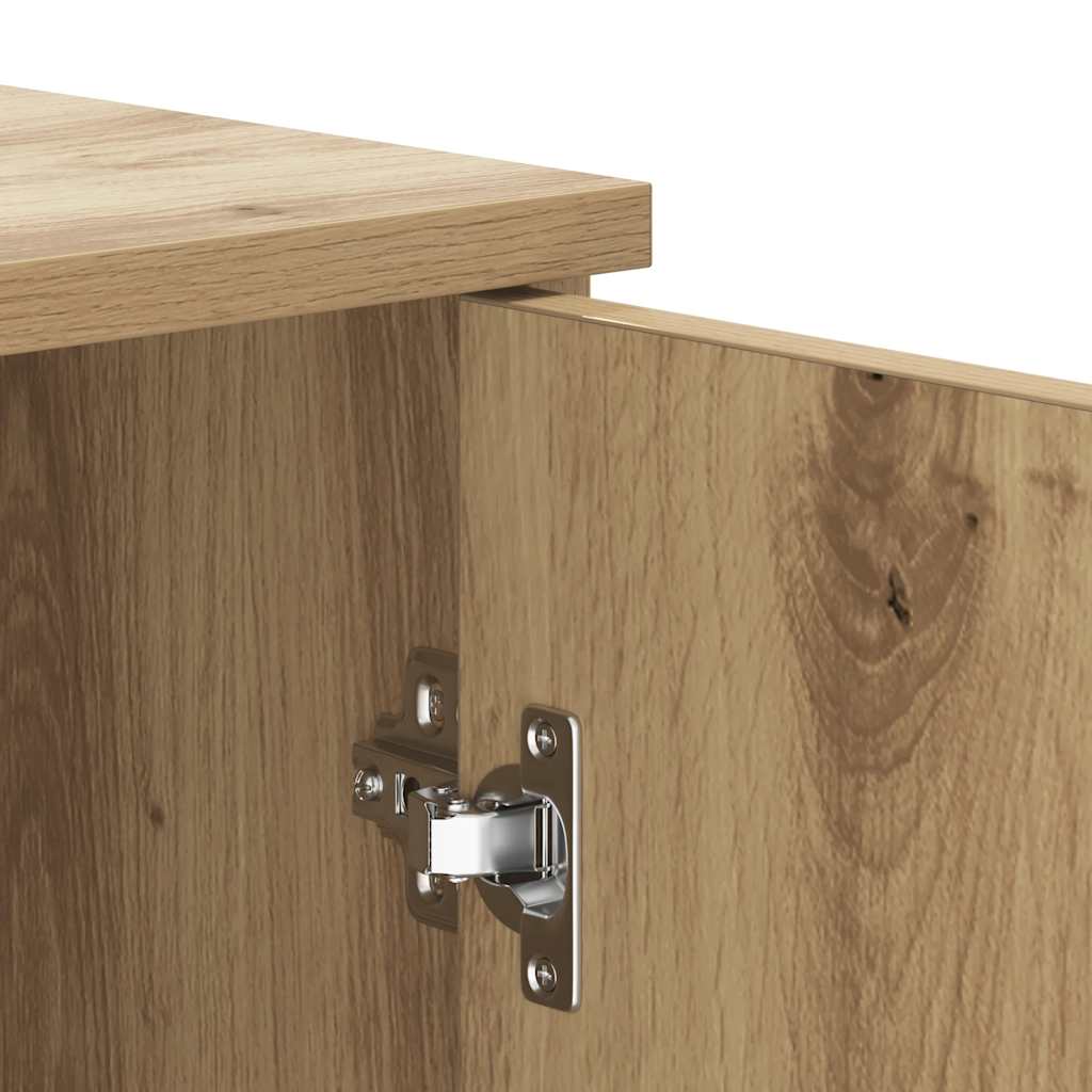 Sideboard Artisan-Eiche 80x36x75 cm Holzwerkstoff