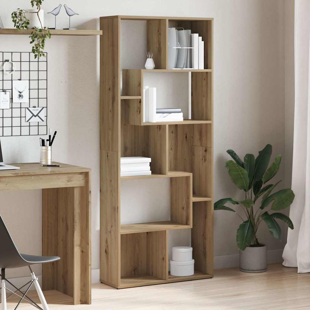 Bücherregal Artisan Eiche 67 x 24 x 161 cm Holzwerkstoff
