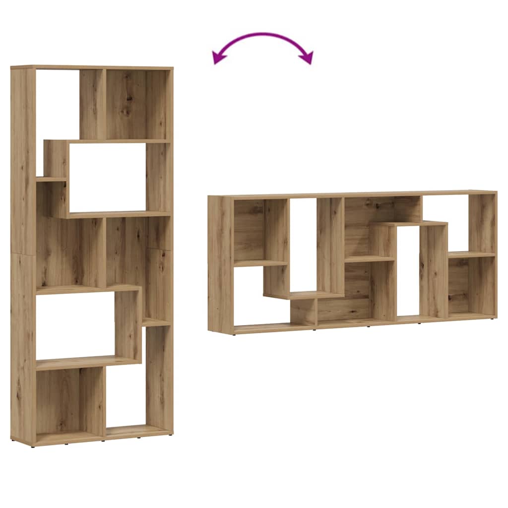 Bücherregal Artisan Eiche 67 x 24 x 161 cm Holzwerkstoff