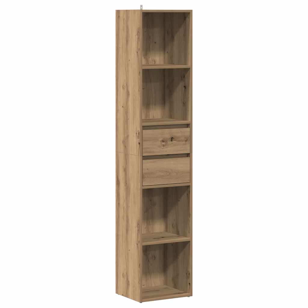 Bücherregal Artisan-Eiche 36x30x171 cm Holzwerkstoff