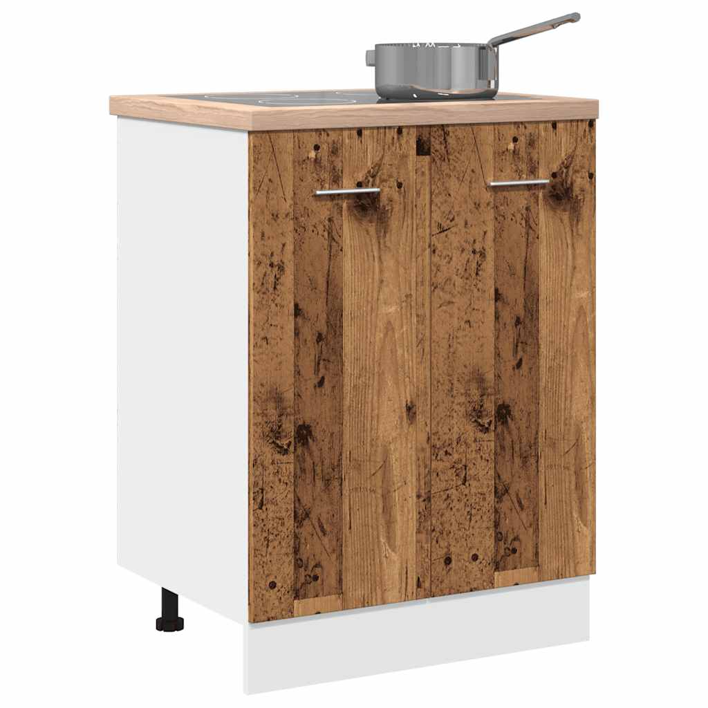 Unterschrank Lyon Altholz-Optik 60x46x81,5 cm Holzwerkstoff
