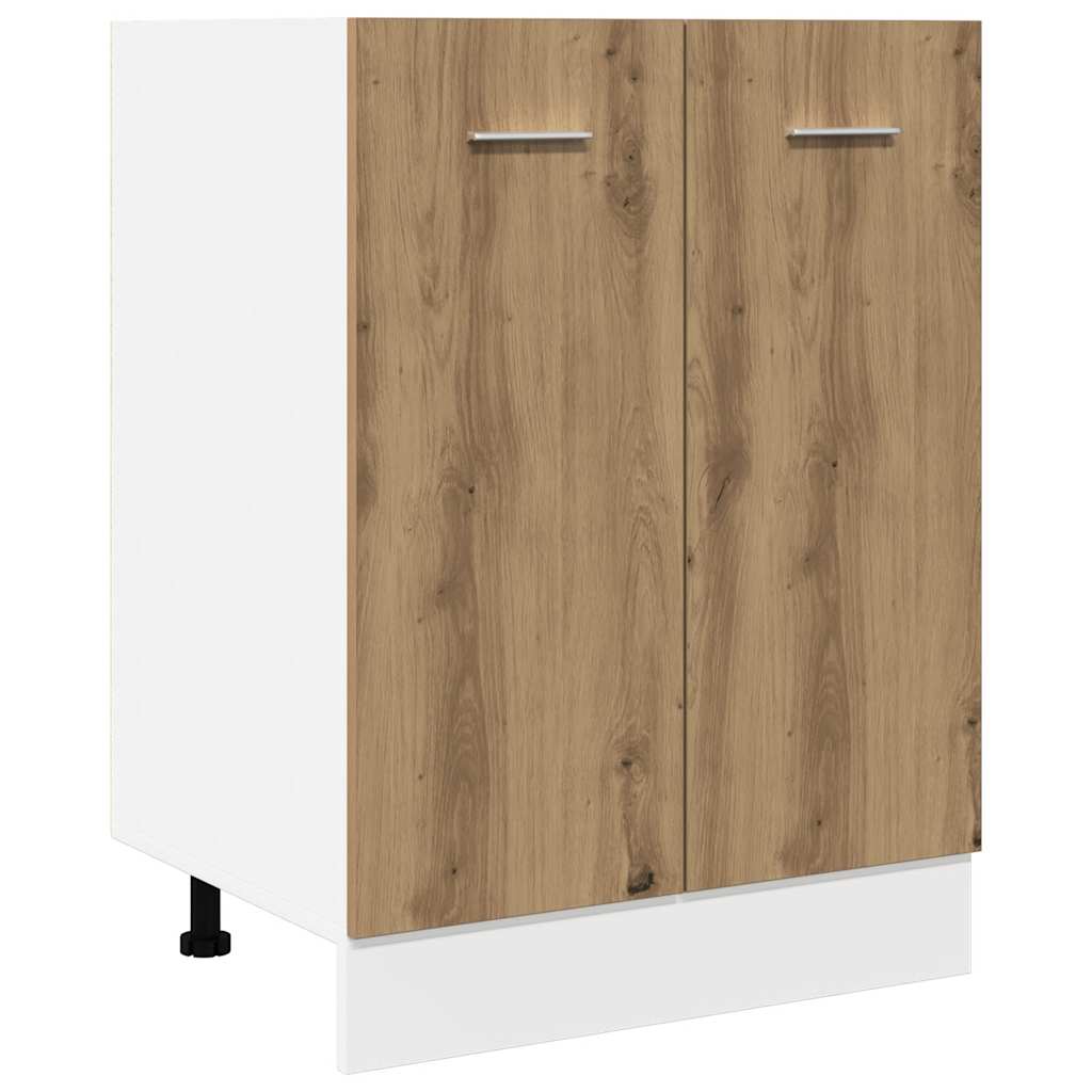 Unterschrank Lyon Artisan-Eiche 60x46x81,5 cm Holzwerkstoff