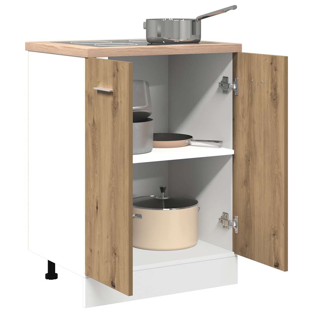 Unterschrank Lyon Artisan-Eiche 60x46x81,5 cm Holzwerkstoff