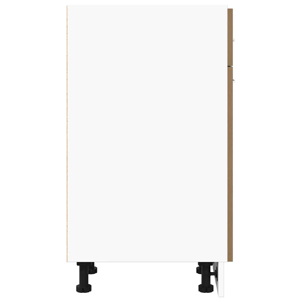 Schubunterschrank Lyon Artisan-Eiche 30x46x81,5 cm Holzwerkstoff