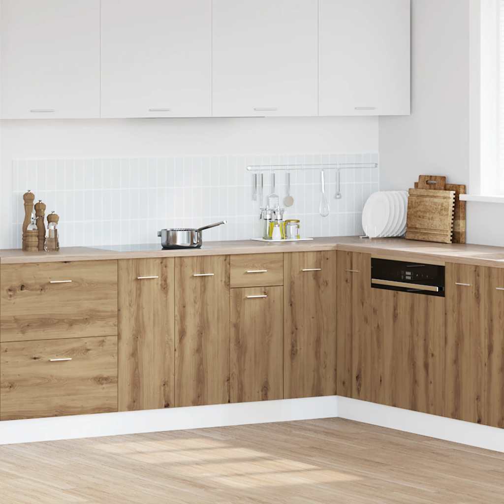 Schubunterschrank Lyon Artisan-Eiche 30x46x81,5 cm Holzwerkstoff
