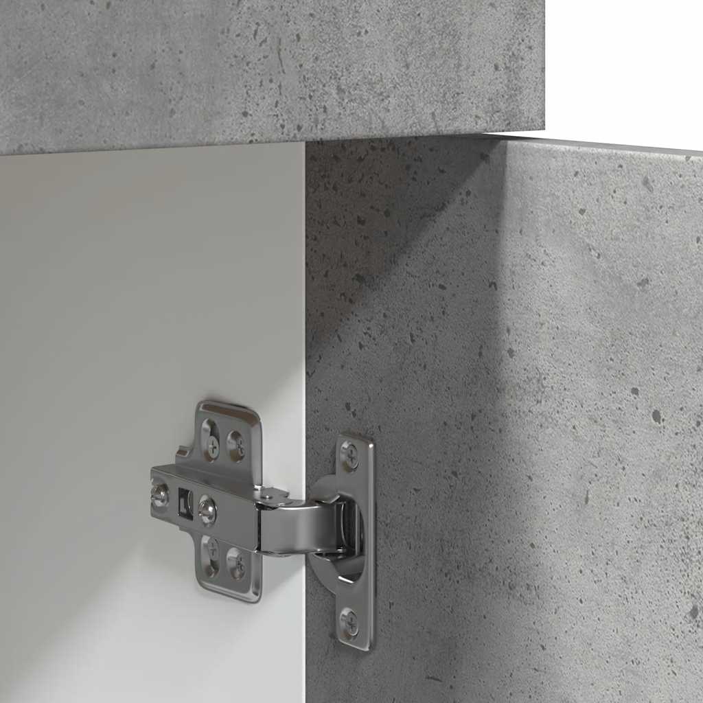 Schubunterschrank Lyon Betongrau 40x46x81,5 cm Holzwerkstoff