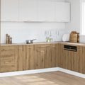 Schubunterschrank Lyon Artisan-Eiche 40x46x81,5 cm Holzwerkstoff