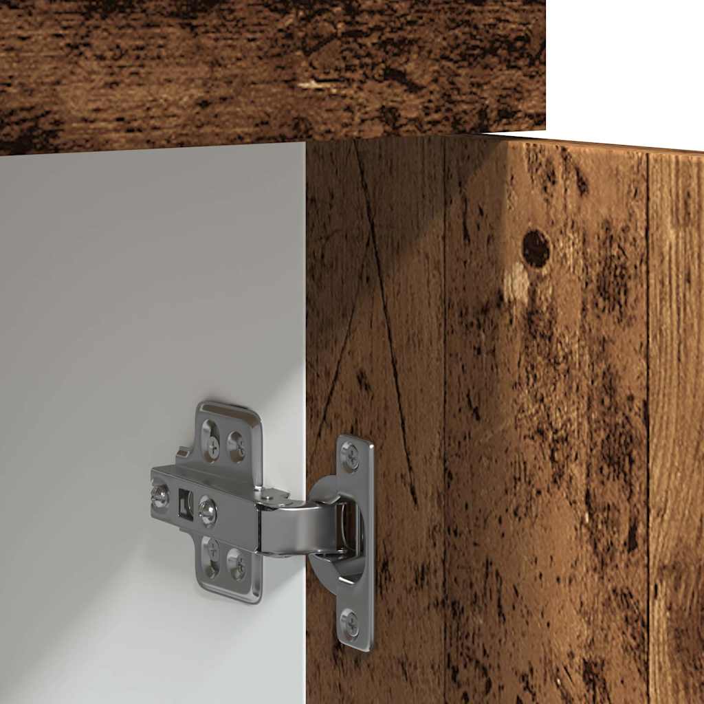 Schubunterschrank Lyon Altholz-Optik 50x46x81,5 cm Holzwerkstoff