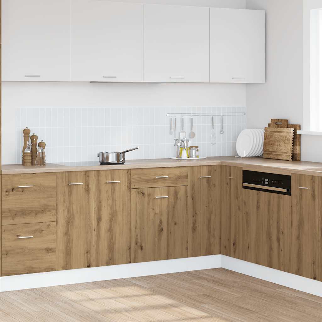 Schubunterschrank Lyon Artisan-Eiche 50x46x81,5 cm Holzwerkstoff