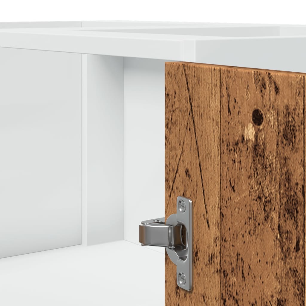 Küchenschrank Lyon Altholz-Optik 75,5x75,5x81,5 cm Holzwerkstoff