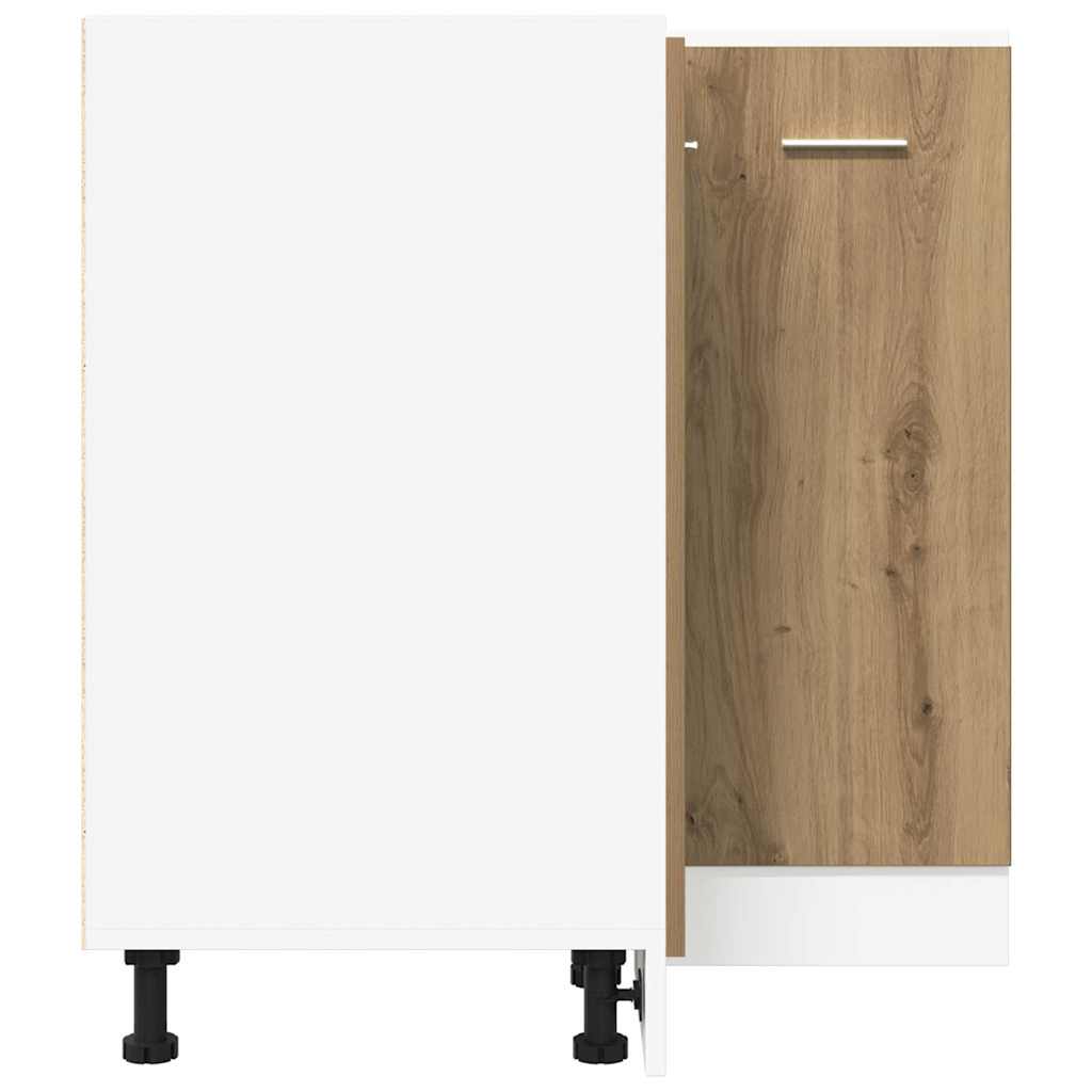 Küchenschrank Lyon Artisan-Eiche 75,5x75,5x81,5 cm Holzwerkstoff